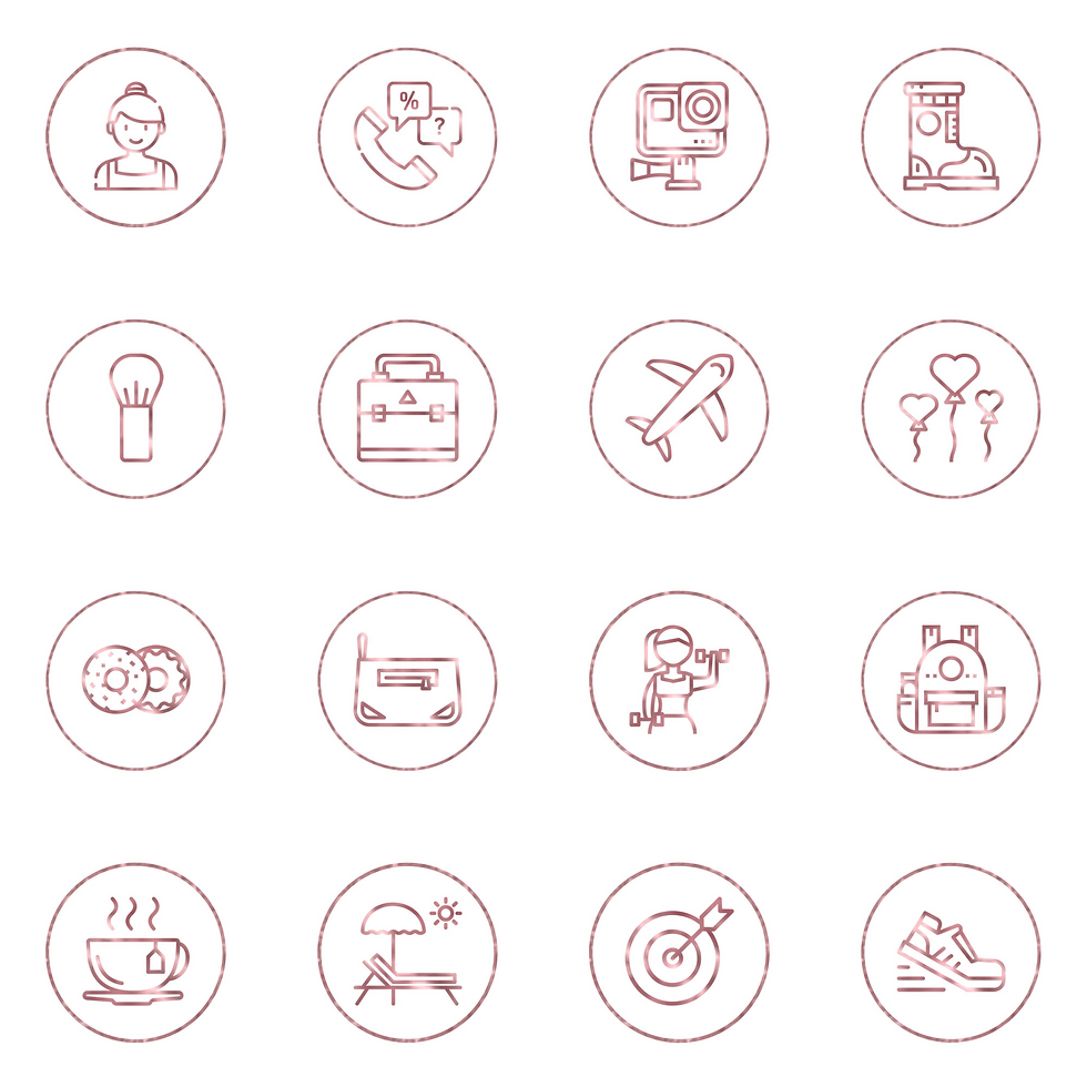 Thumbnail: Girl Boss Rose 130 Icons Pack