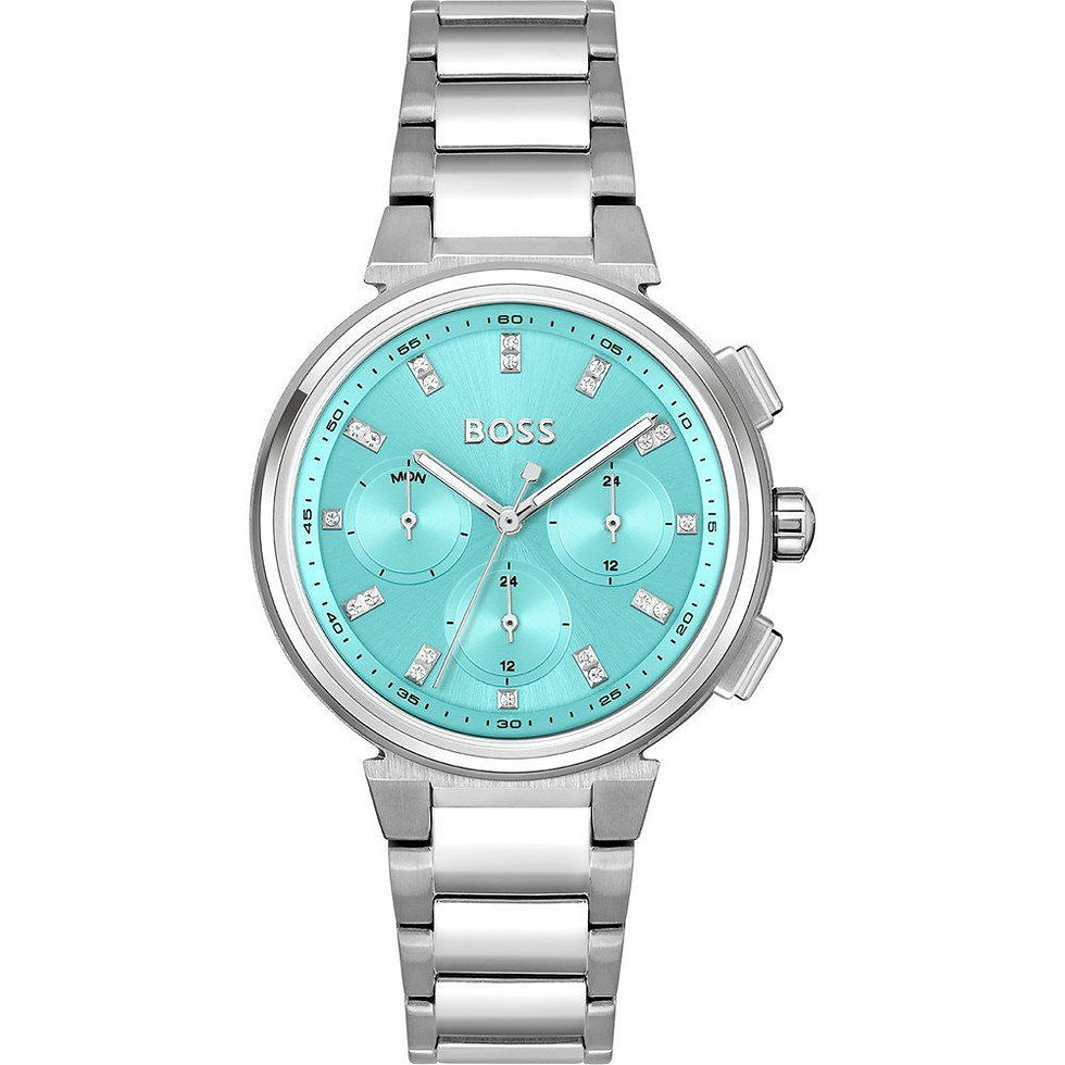 Miniatura: Hugo Boss Silver Stainless Steel Dress Watch
