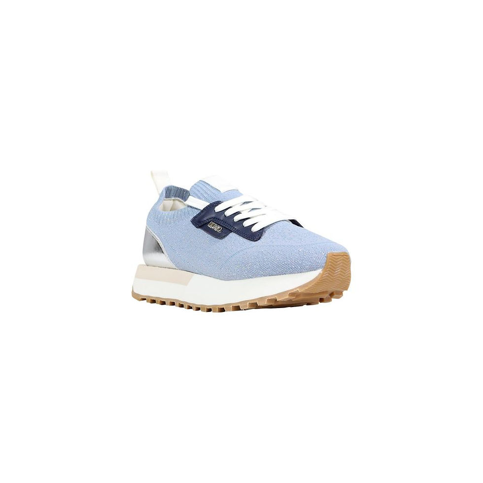 Miniatura: Liu Jo Blue Polyester Athletic Sneakers