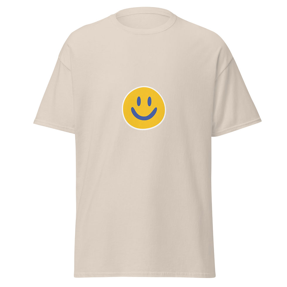 Miniatura: T-shirt classic unisex stampata "Smile"