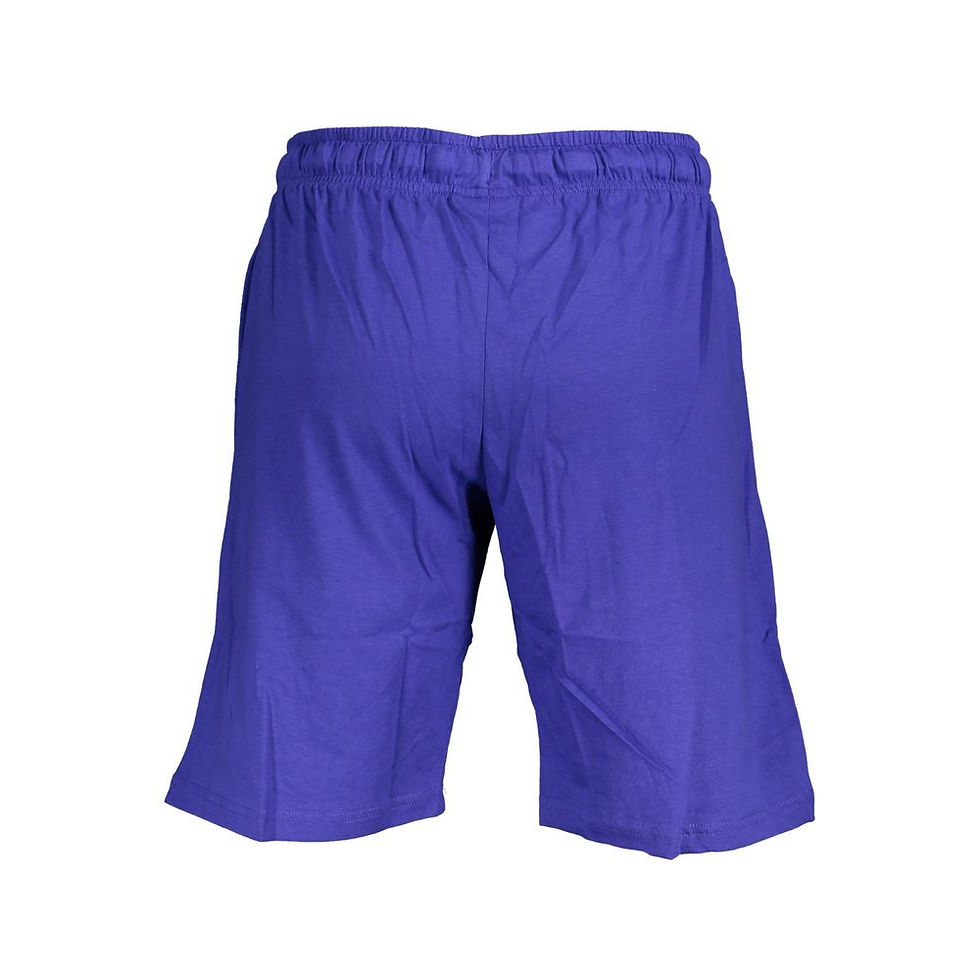 Miniatura: Norway 1963 Blue Cotton Men's Bermuda Shorts