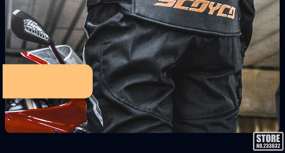 Miniatura: SCOYCO giacca da Moto pantaloni tuta da uomo giacca da Moto da Motocross imperme