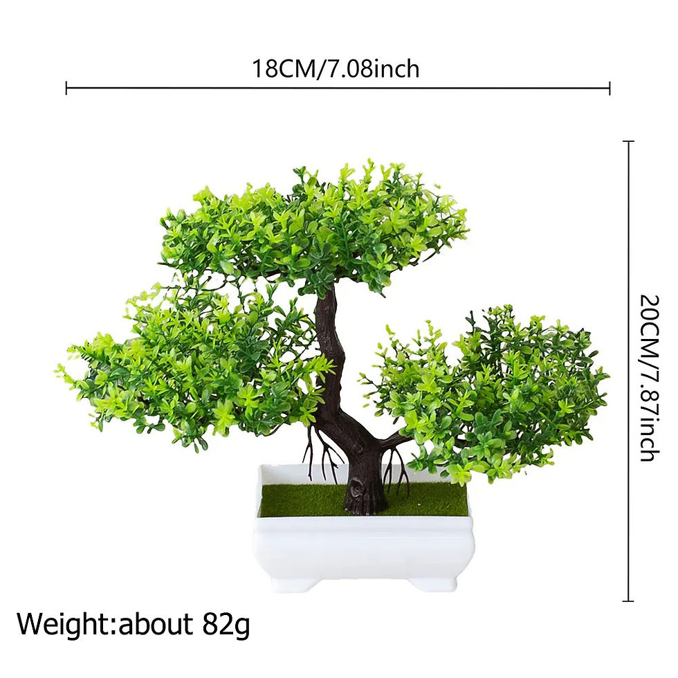 Miniatura: Piante artificiali Decorazione Bonsai in vaso Piccolo albero Vaso Pianta finta O
