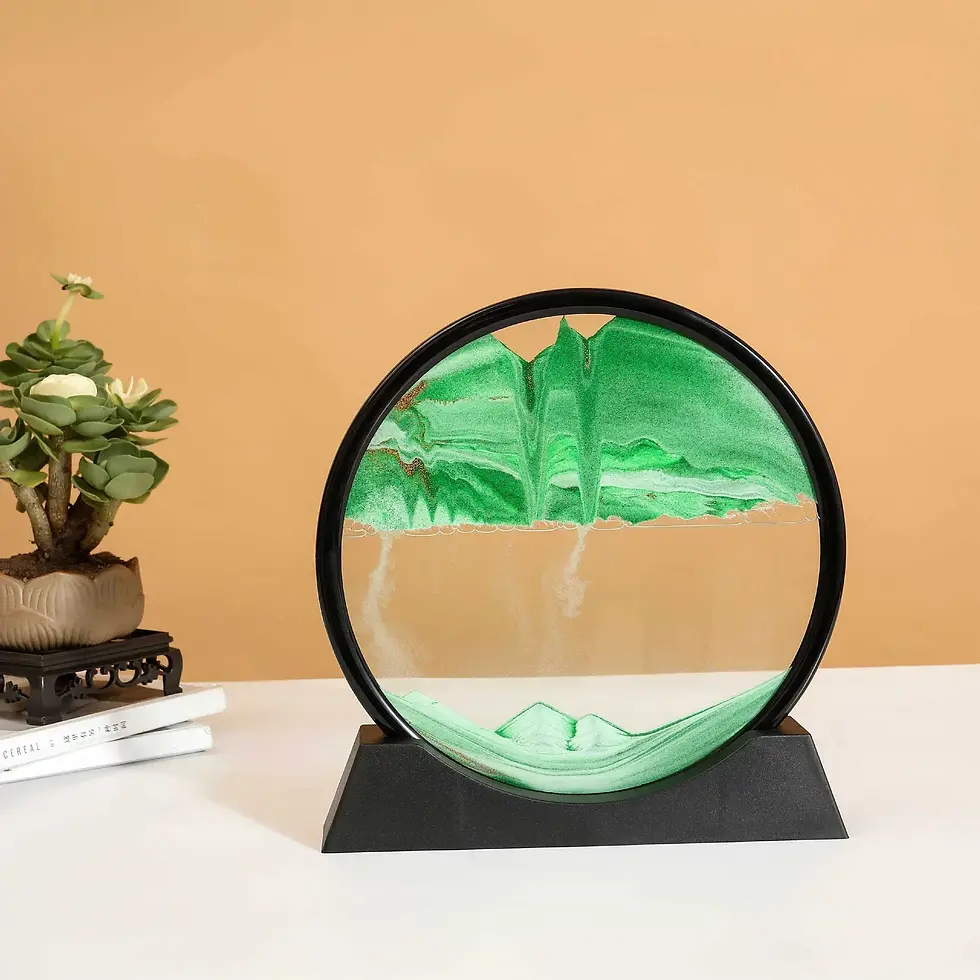 Miniatura: 3D Paesaggio di sabbia in movimento Immagine artistica Sabbie mobili Mestiere Ve