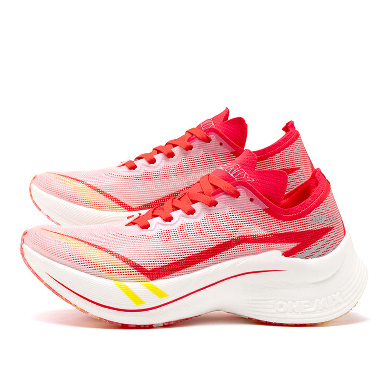Miniatura: ONEMIX New Marathon Carbon Plate Scarpe da corsa da corsa da uomo Supporto stabi