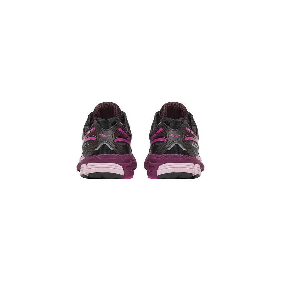 Miniatura: Saucony Purple Synthetic Athletic Sneakers