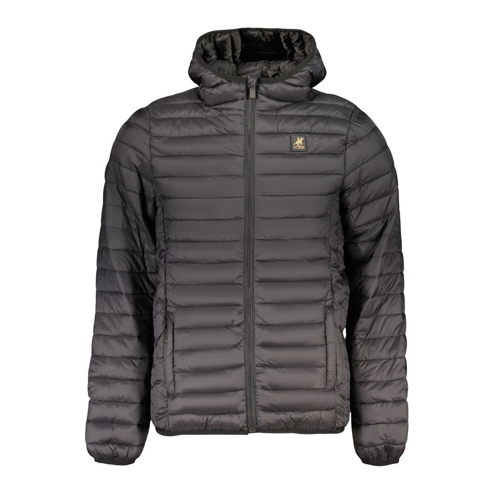U.S. Grand Black Polyester Men's Jacket