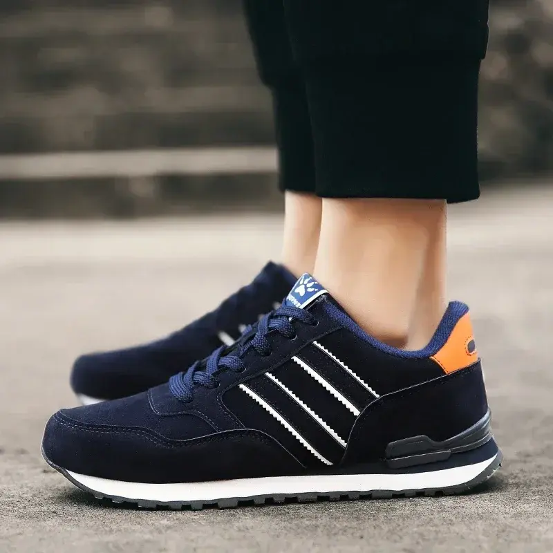 Miniatura: Scarpe da ginnastica da uomo di alta qualità scarpe casual in pelle autunno 202