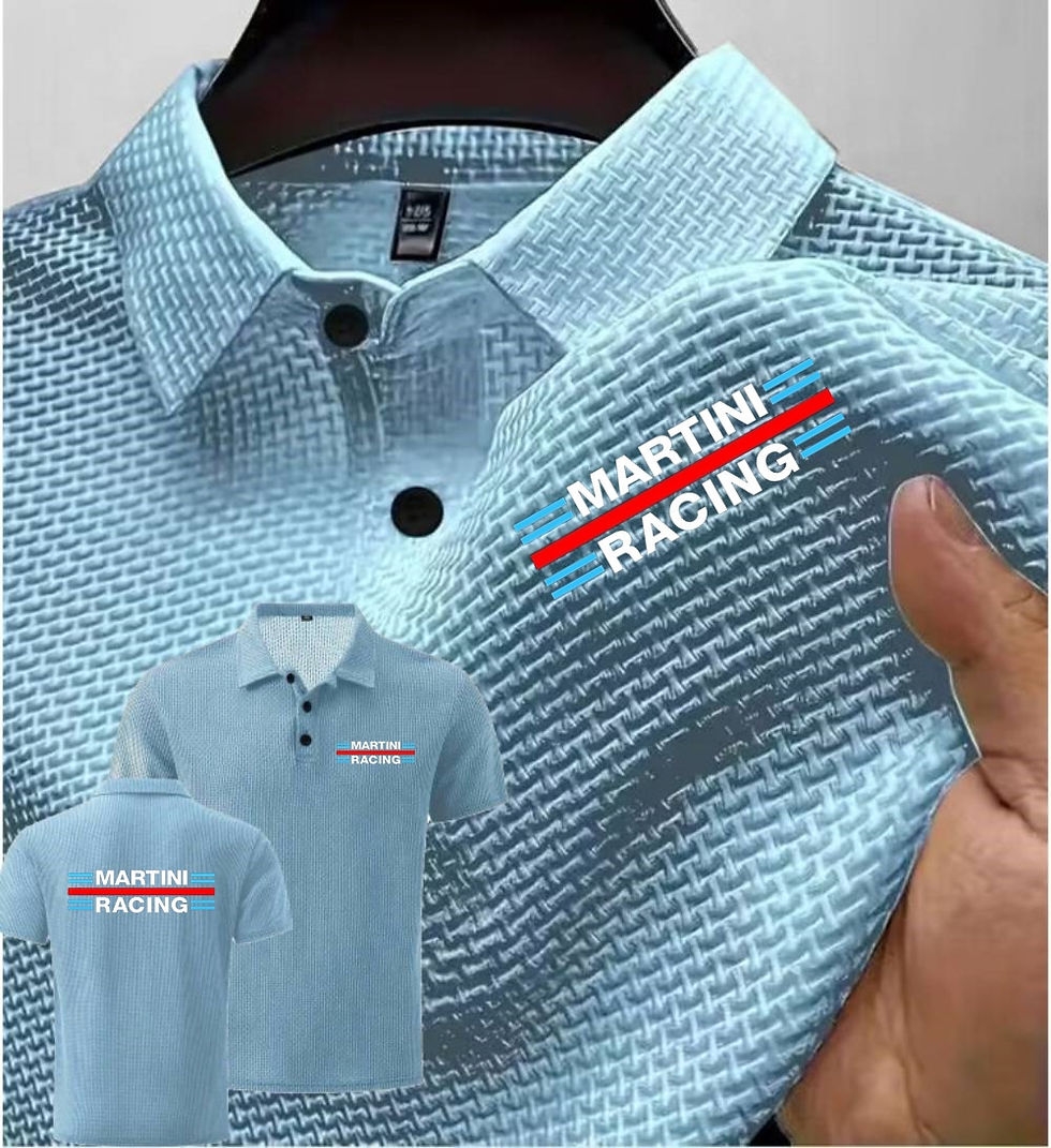 + Polo a maniche corte Martini Racing Tee Ice Silk traspirante