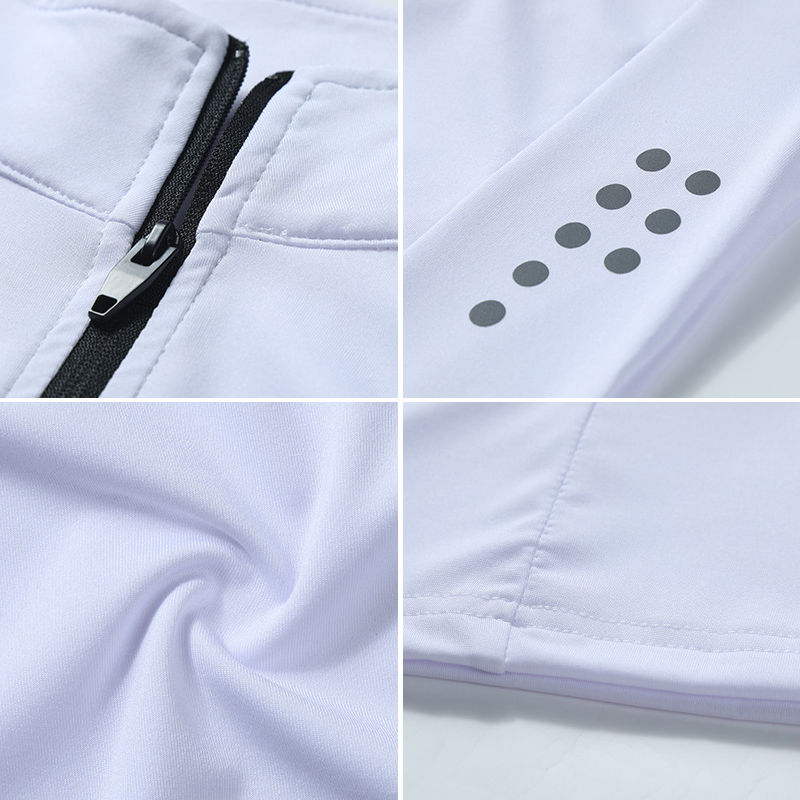 Miniatura: Maglia da fitness da corsa a maniche lunghe da uomo Maglietta da palestra da uom