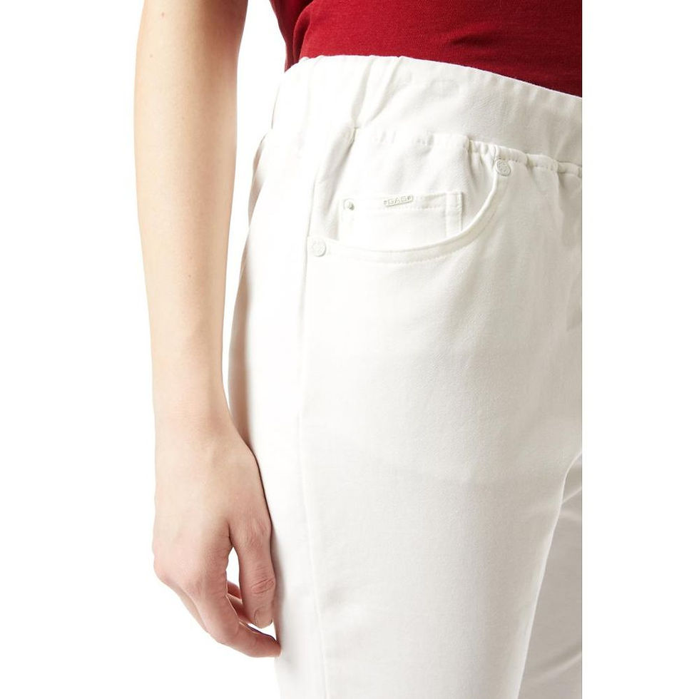 Miniatura: Gas Black Cotton Casual Pants