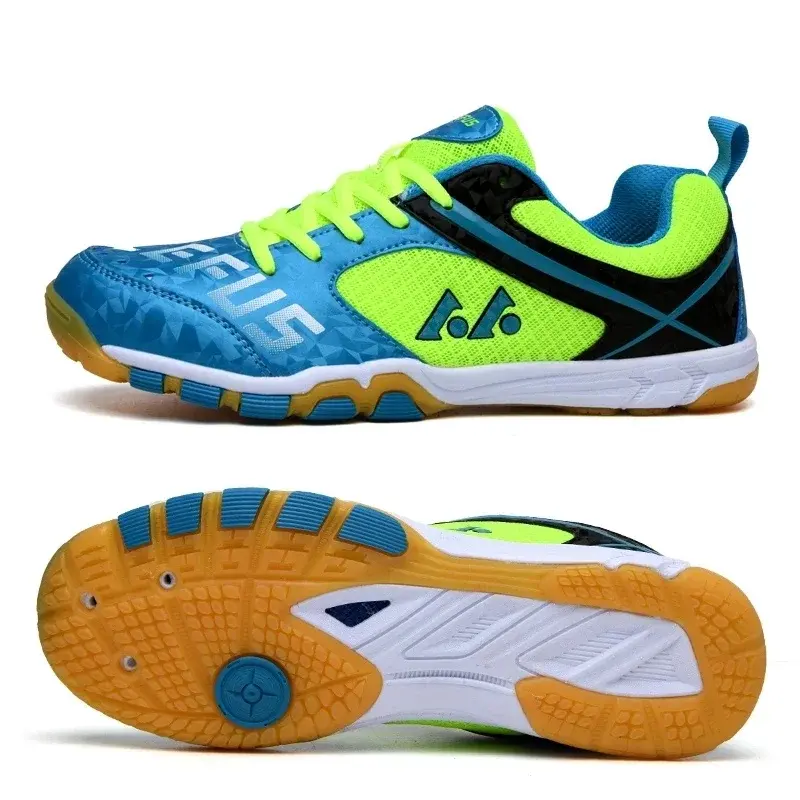 Miniatura: Scarpe da ping pong professionali da uomo Coppia scarpe da badminton Scarpe da g