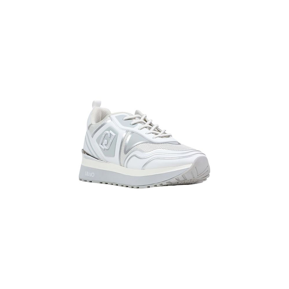 Miniatura: Liu Jo White Artificial Leather Chunky Sneakers