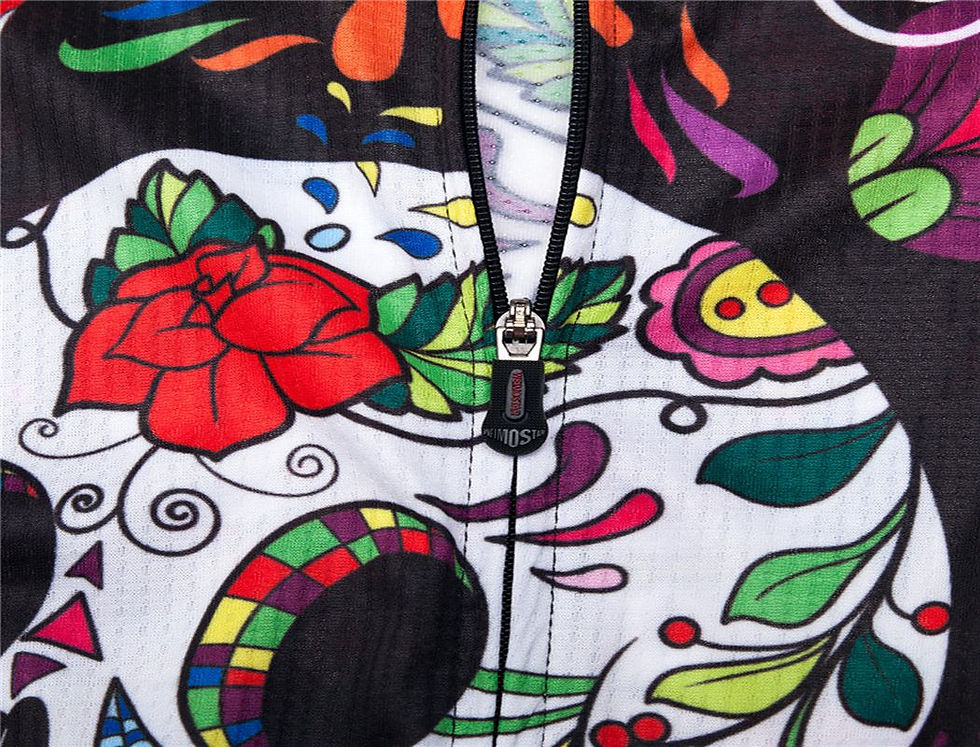 Miniatura: Maglia da ciclismo donna Skull abbigliamento Summer
