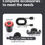Miniatura: Fanale posteriore per bici Smart Sensing MTB Luce posteriore per bici da strada 