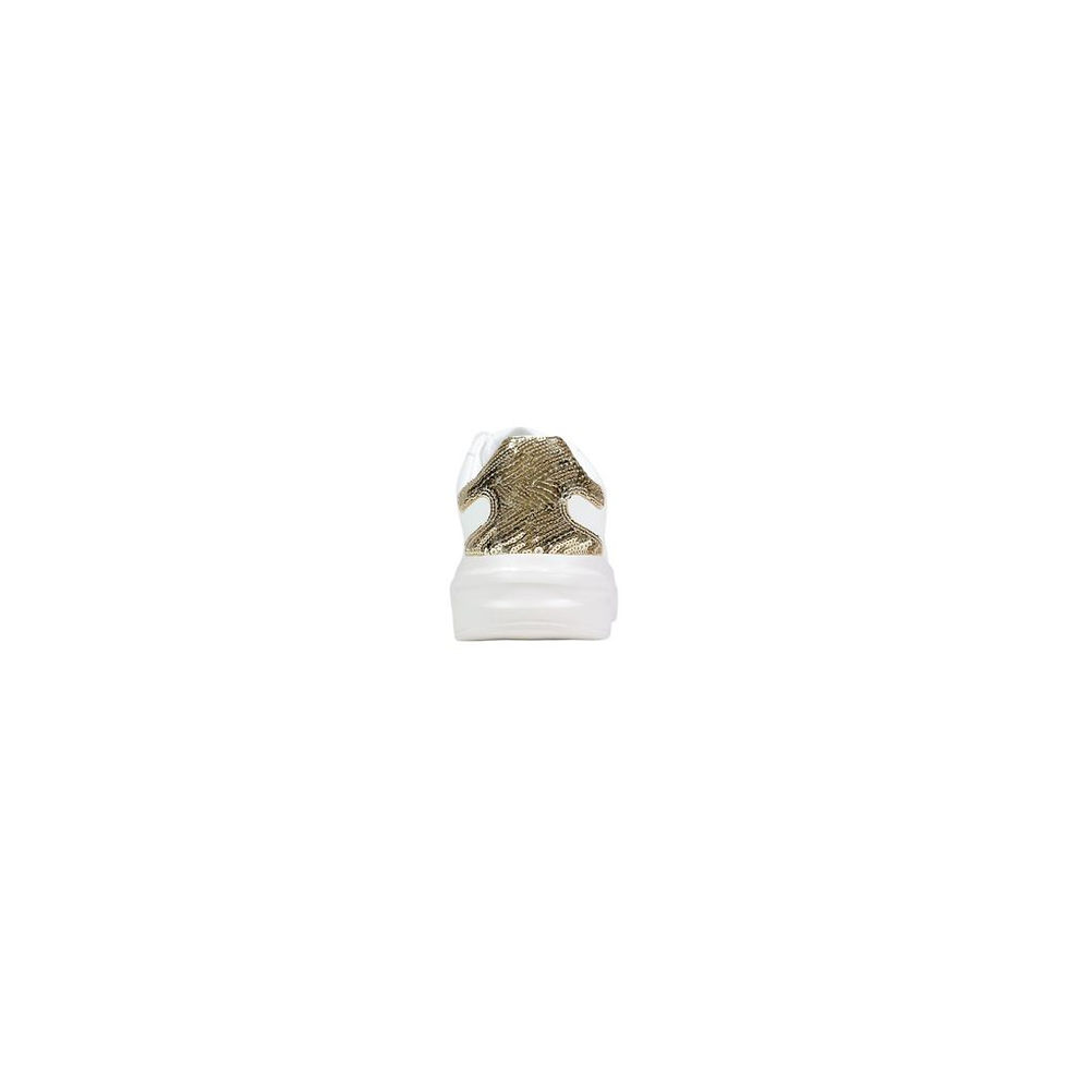 Miniatura: Guess White Leather Low Top Sneakers