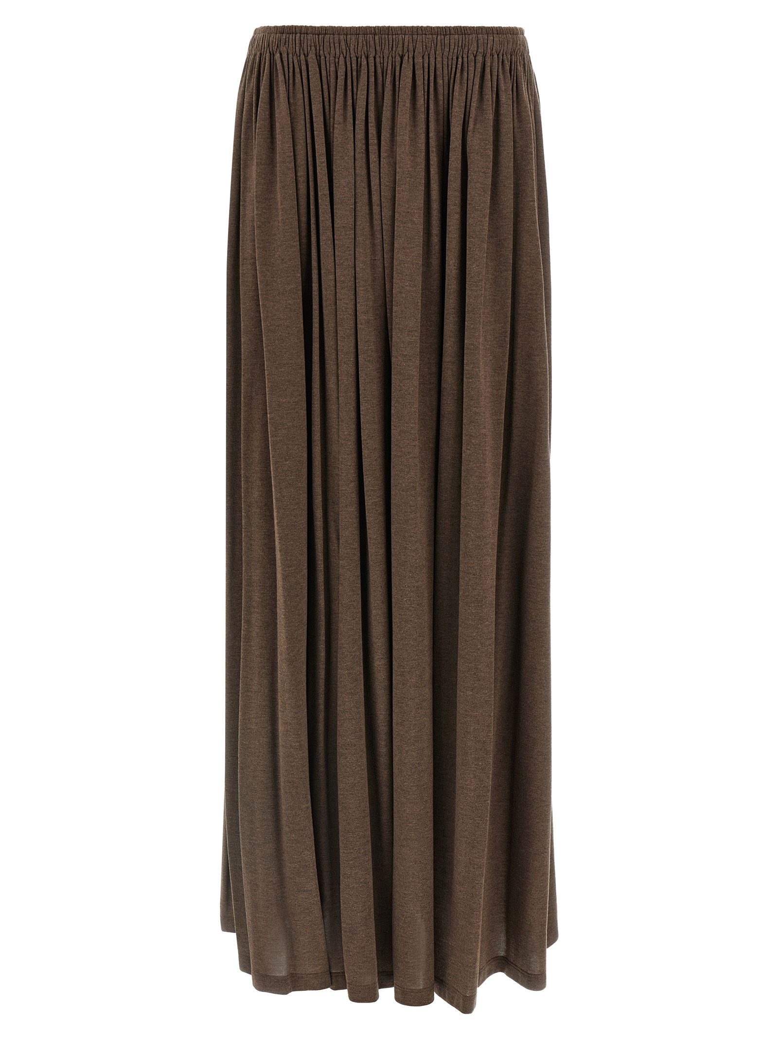 Max Mara Brown Lyocell Mini Skirt