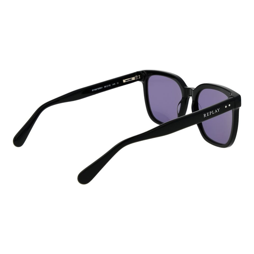 Miniatura: Replay Black Plastic Sunglasses