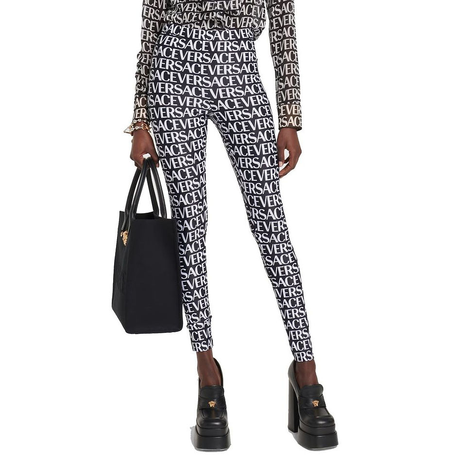 Miniatura: Versace Black Elastane Leggings