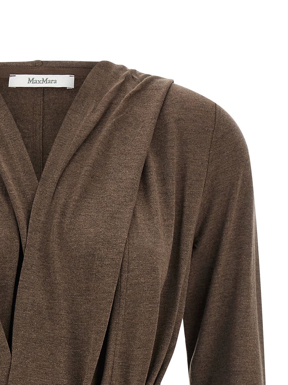 Miniatura: Max Mara Brown Lyocell Cardigan