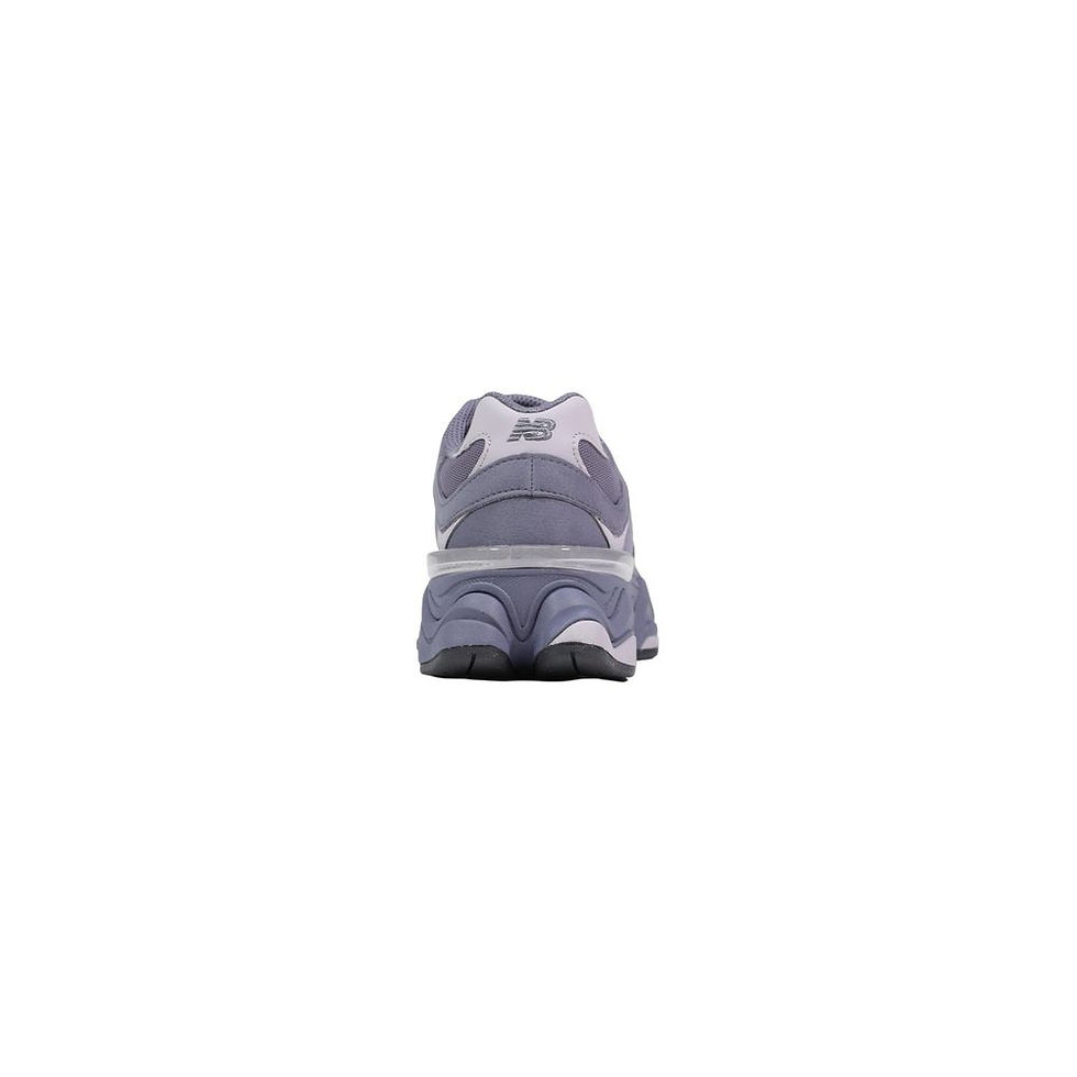 Miniatura: New Balance Gray Suede Leather Chunky Sneakers
