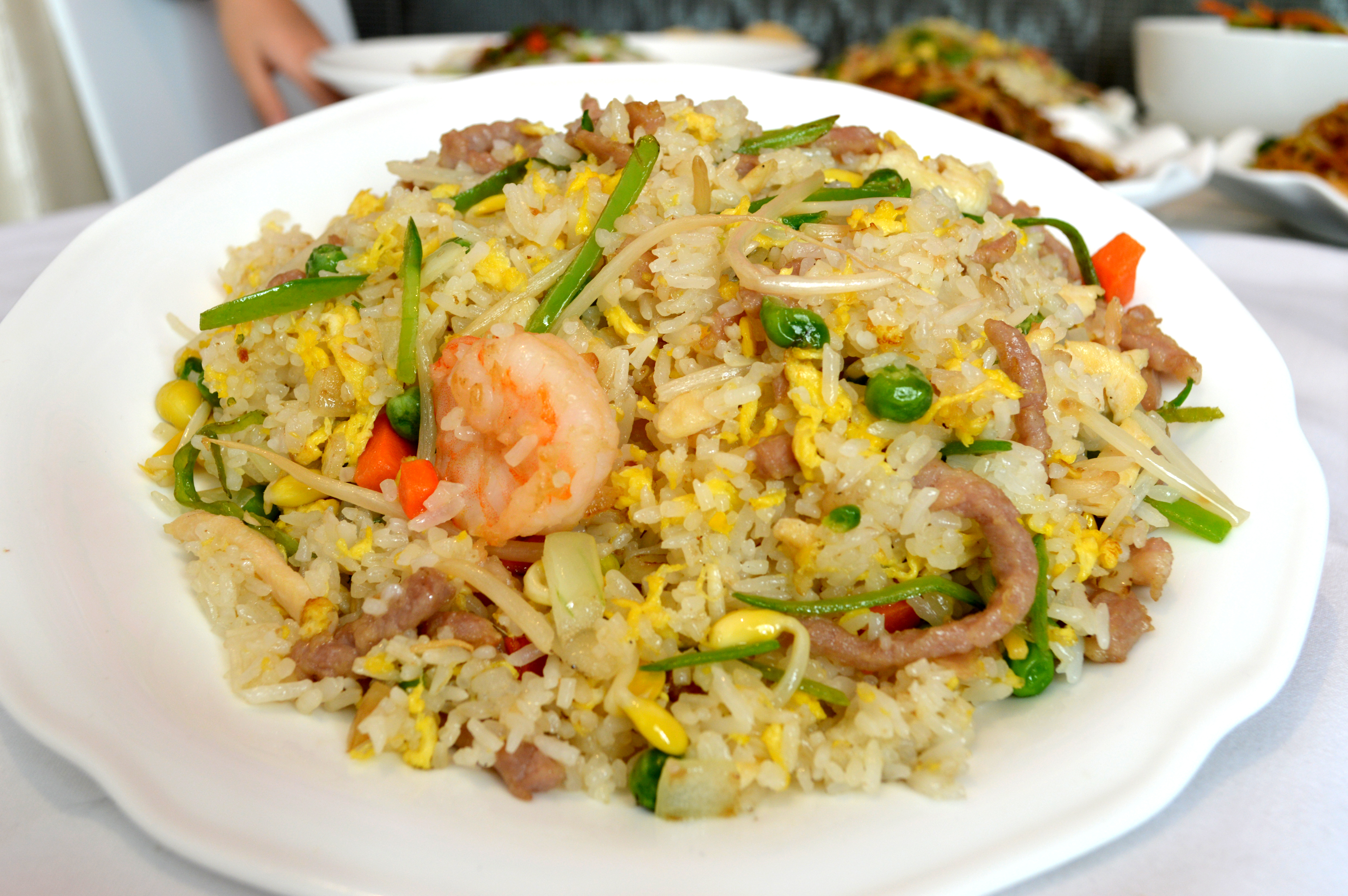 Arranged Food and Objects