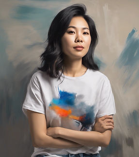 Asian American Woman wearing a t shirt.jpg