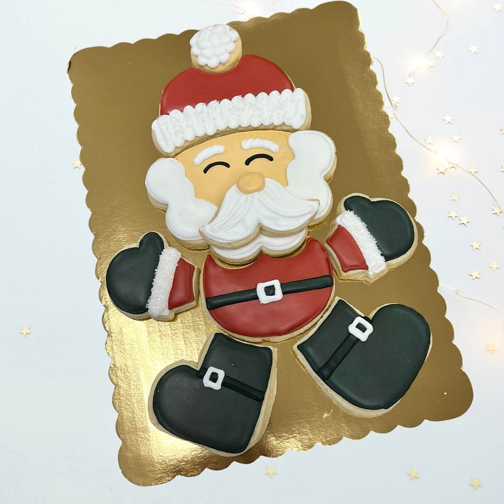 Santa Pull Apart Cookie Platter