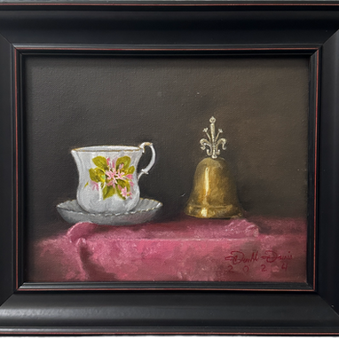 Tea Time oil painting