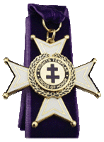 Knights Templar Cross of Honor Award