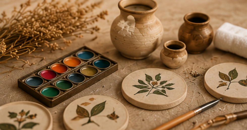 Creative arts and crafts workshop for private wellness events at Sensate Spa & Studios.