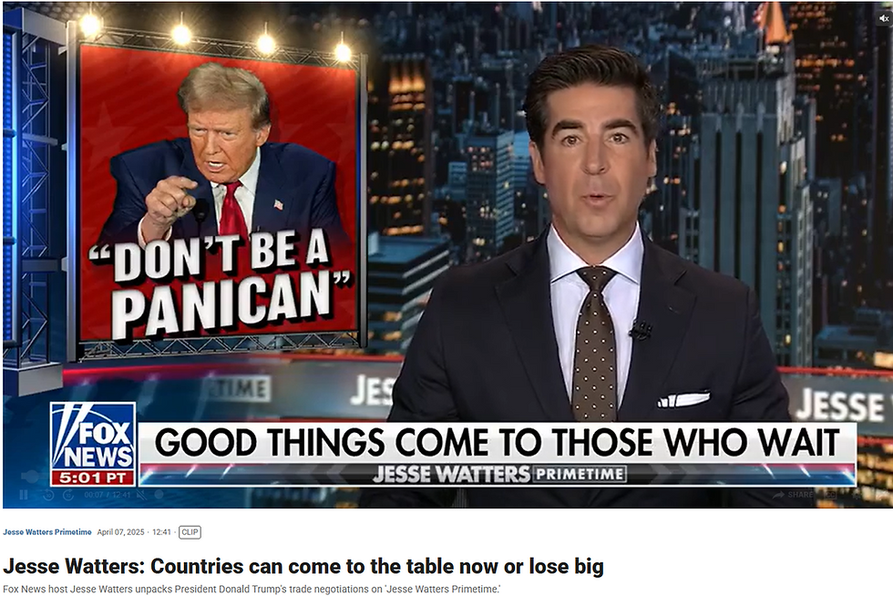 MY TAKE: TRUMP’S “LIBERATION DAY” COMES WITH INITIAL PAIN BUT PROMISES TO MAKE WINNERS OF EVERYONE!