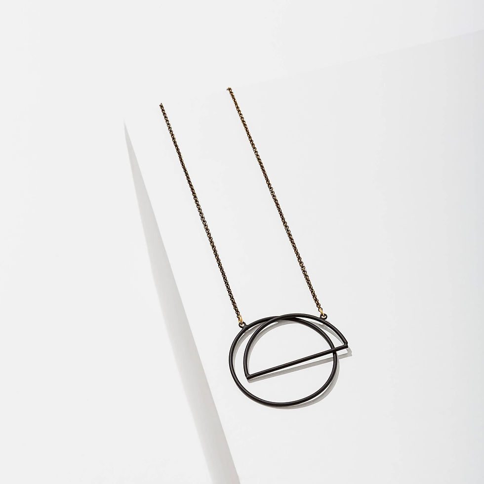 Larissa Loden Jewelry - Charade Necklace Black