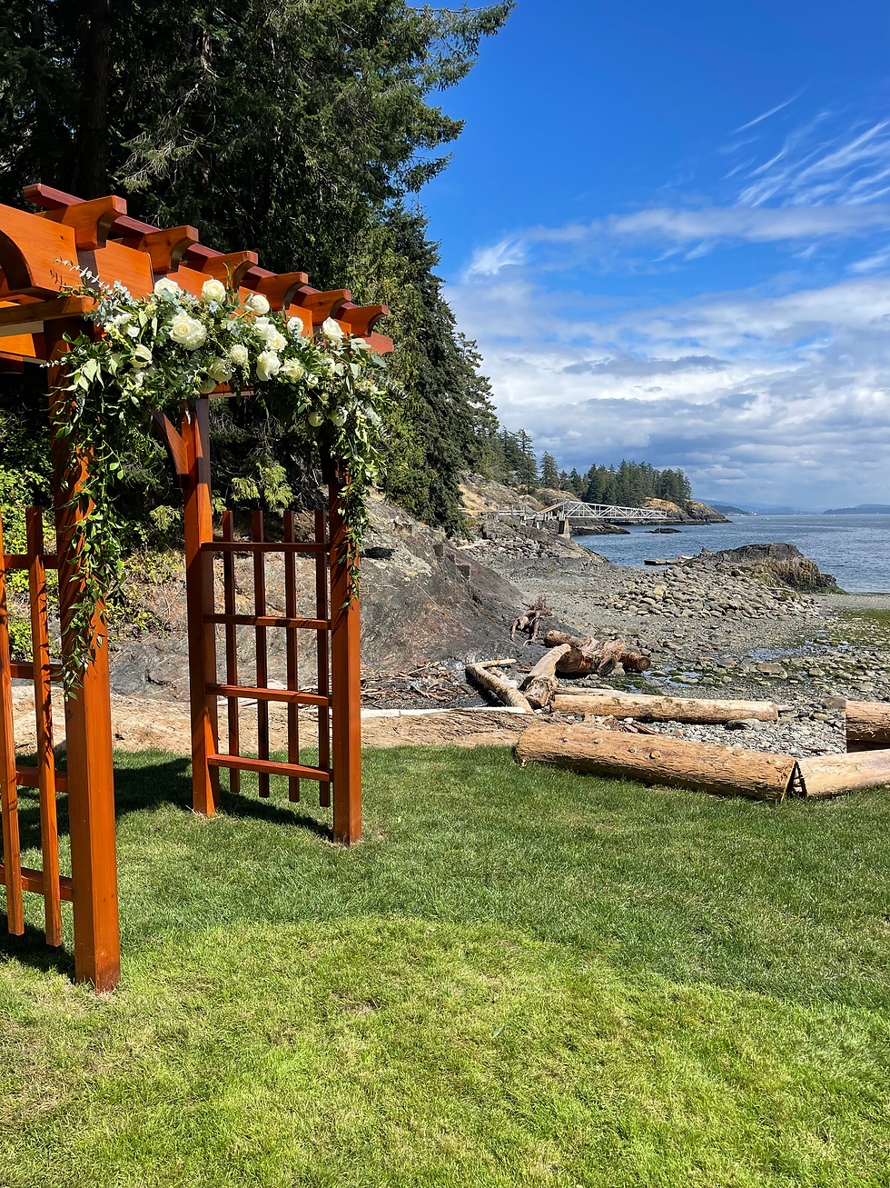 Thumbnail: wedding arch flowers