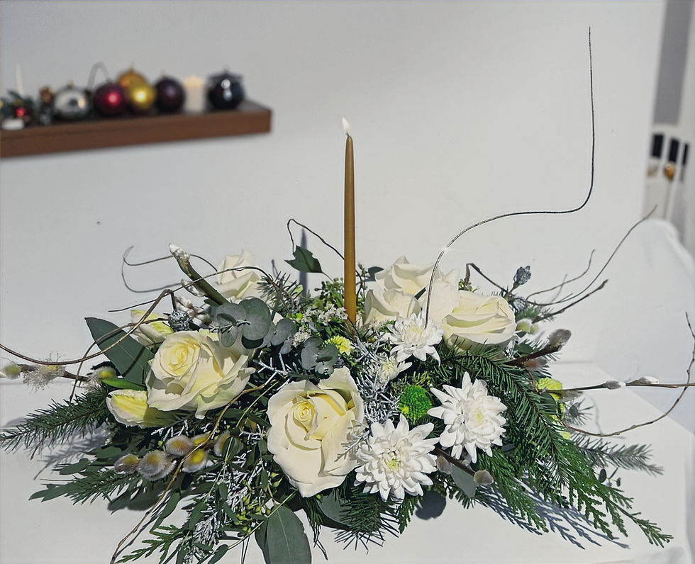 christmas table centerpiece