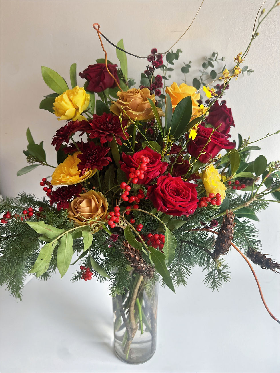 Christmas Flower Arrangement North Vancouver Flower Delivery