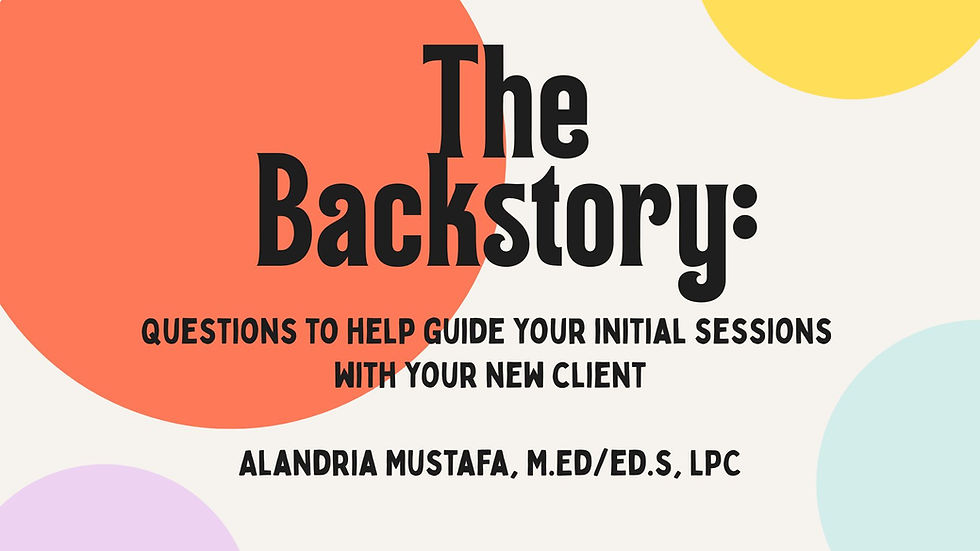 Thumbnail: The Backstory