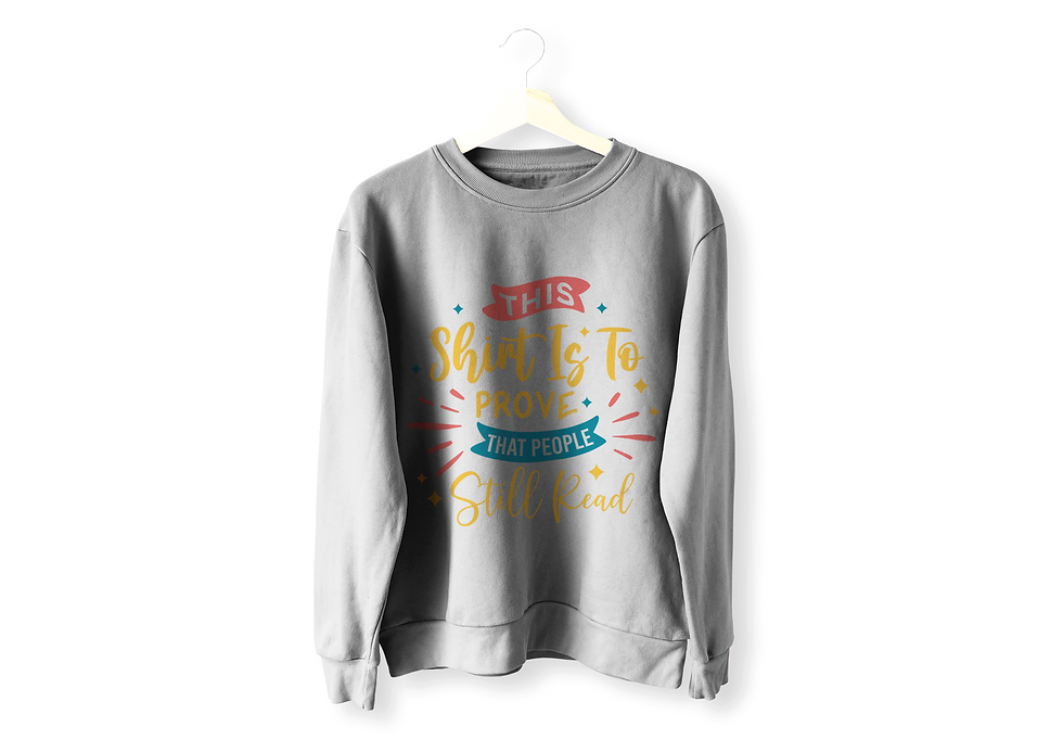 Thumbnail: THIS SHIRT IS TO PROVE THAT PEOPLE STILL READ LONG SLEEVE