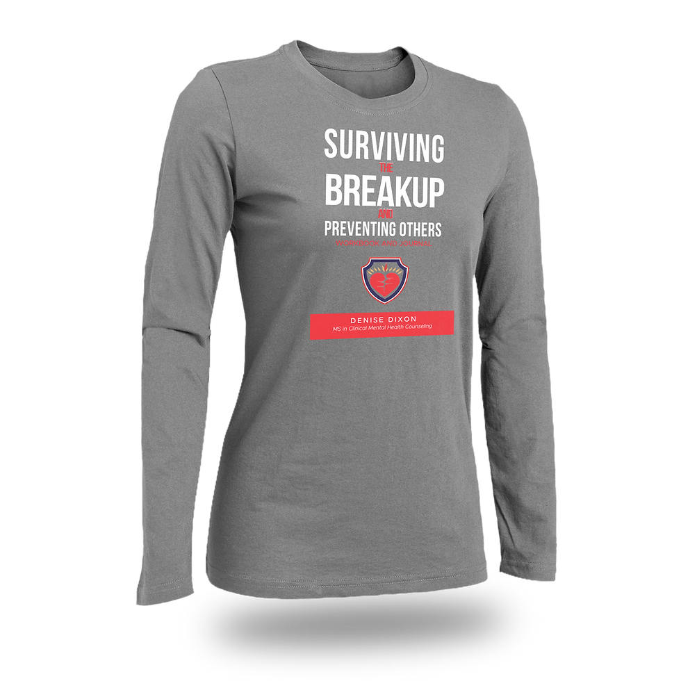 Thumbnail: SURVIVING THE BREAKUP ADN PREVENTING OTHERS WOMEN FITTED SHIRT