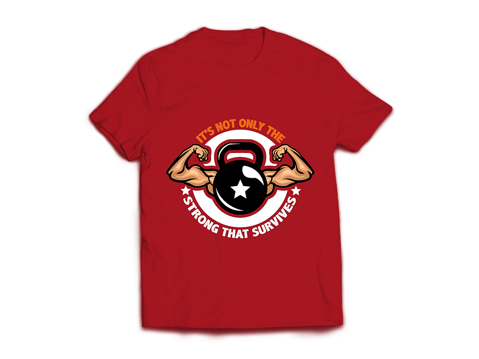 Thumbnail: IT IS NOT ONLY THE STRONG THAT SURVIVES T-SHIRT