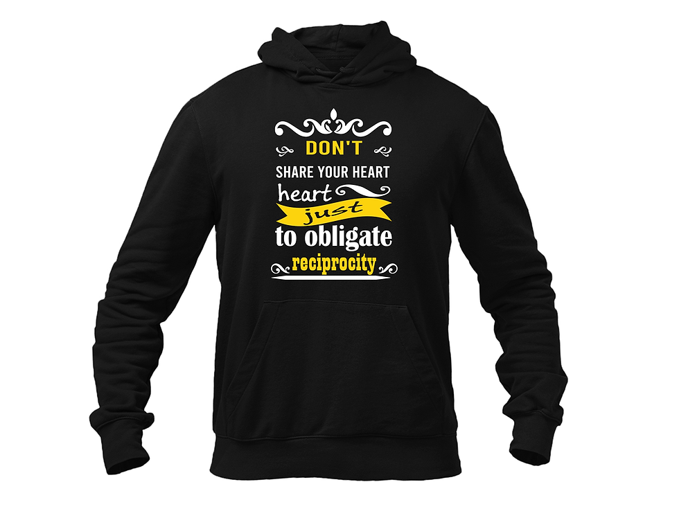 DONT SHARE YOUR HEART HOODIE