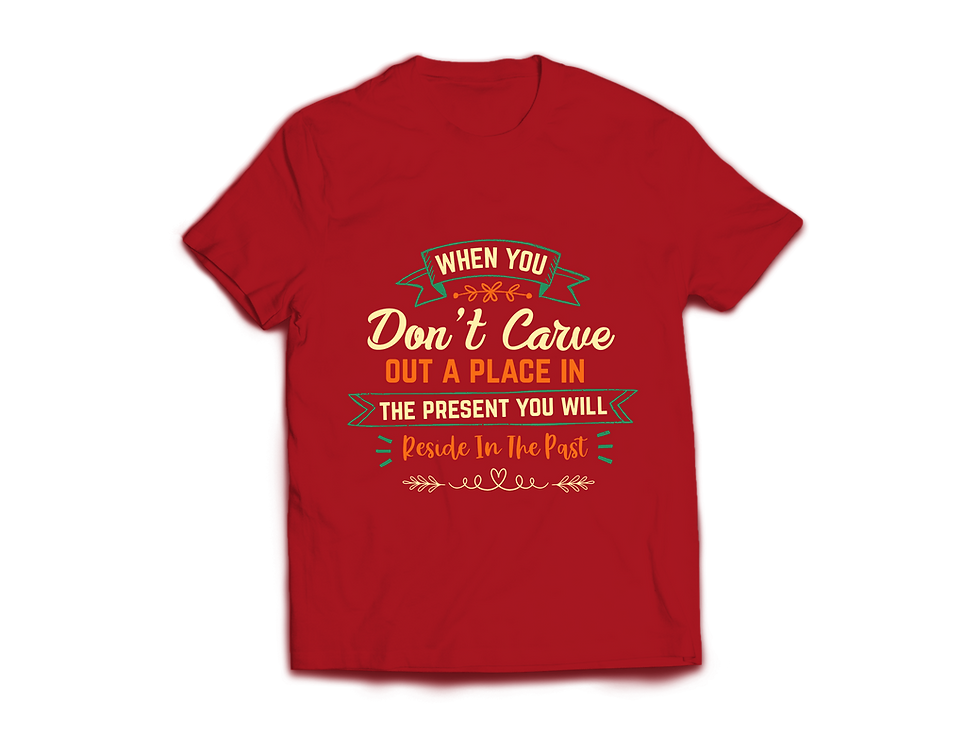 Thumbnail: WHEN YOU DON'T CRAVE OUT A PLACE IN THE PRESENT YOU WILL RESIDE IN THE P