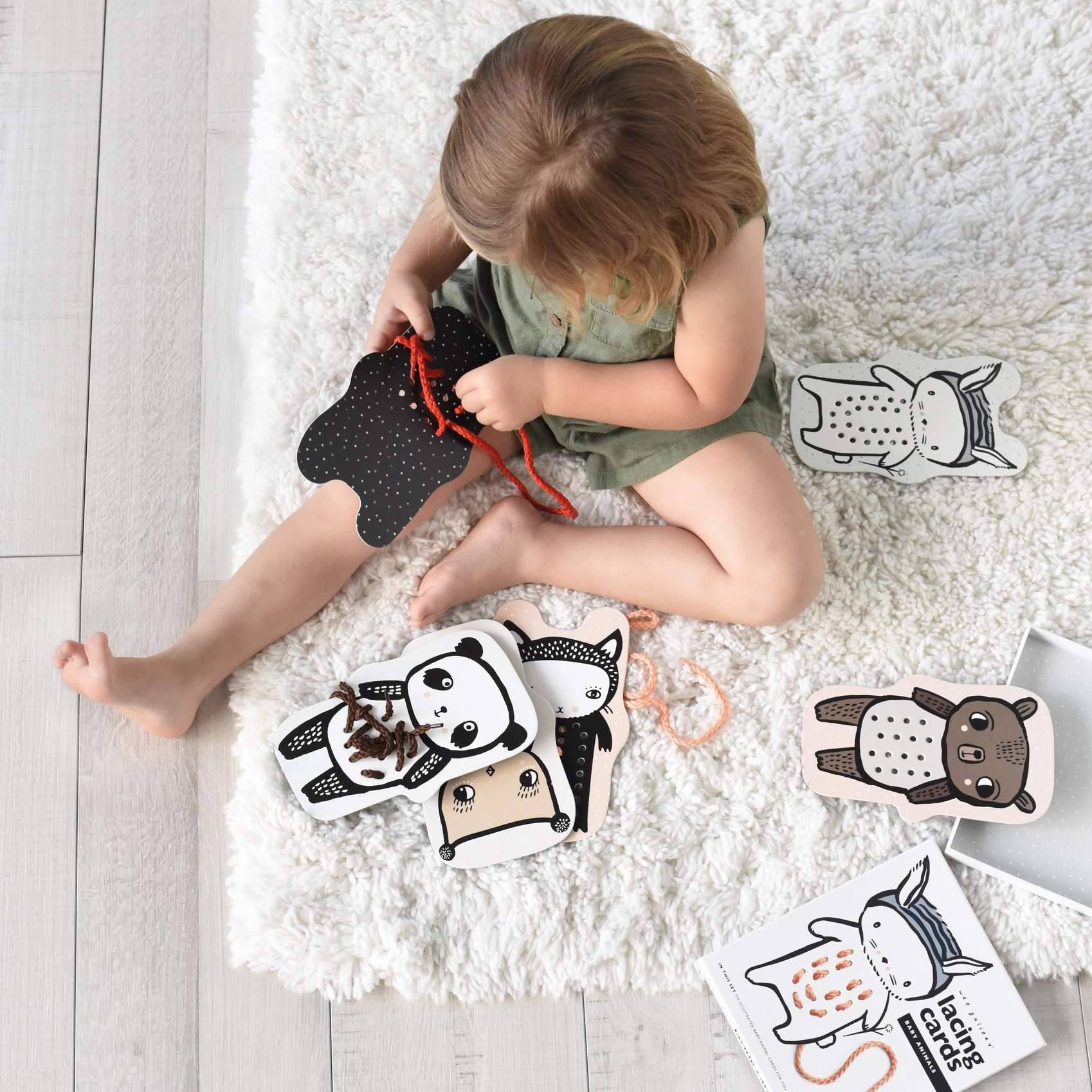 toddler lacing cards