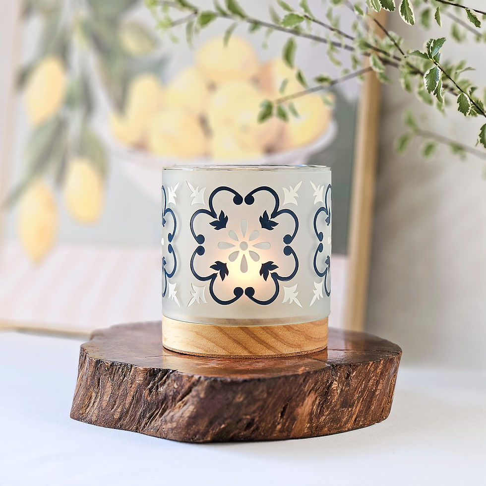Cylinder Candleholder | Mosaic