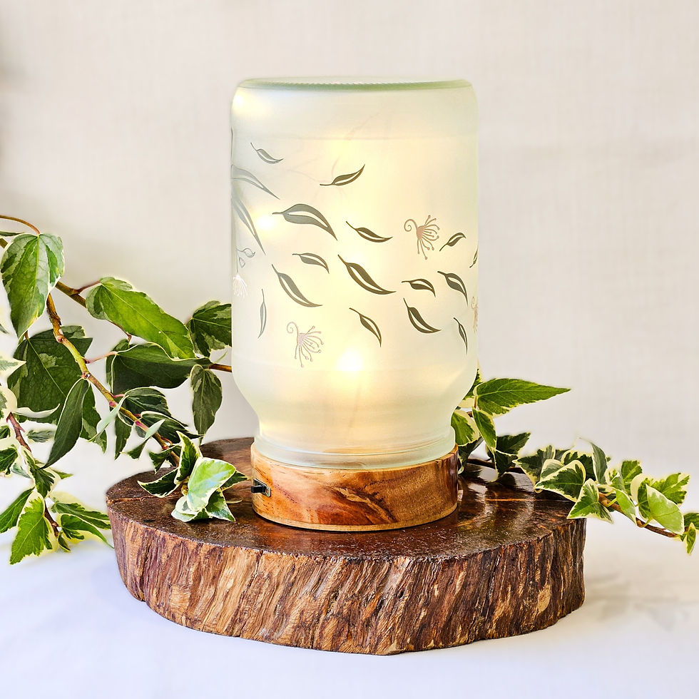 Thumbnail: Twinkle Table Lamp |  Gum Leaf
