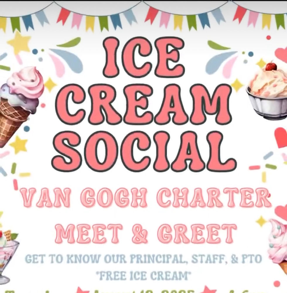 Ice Cream Social - Back to School