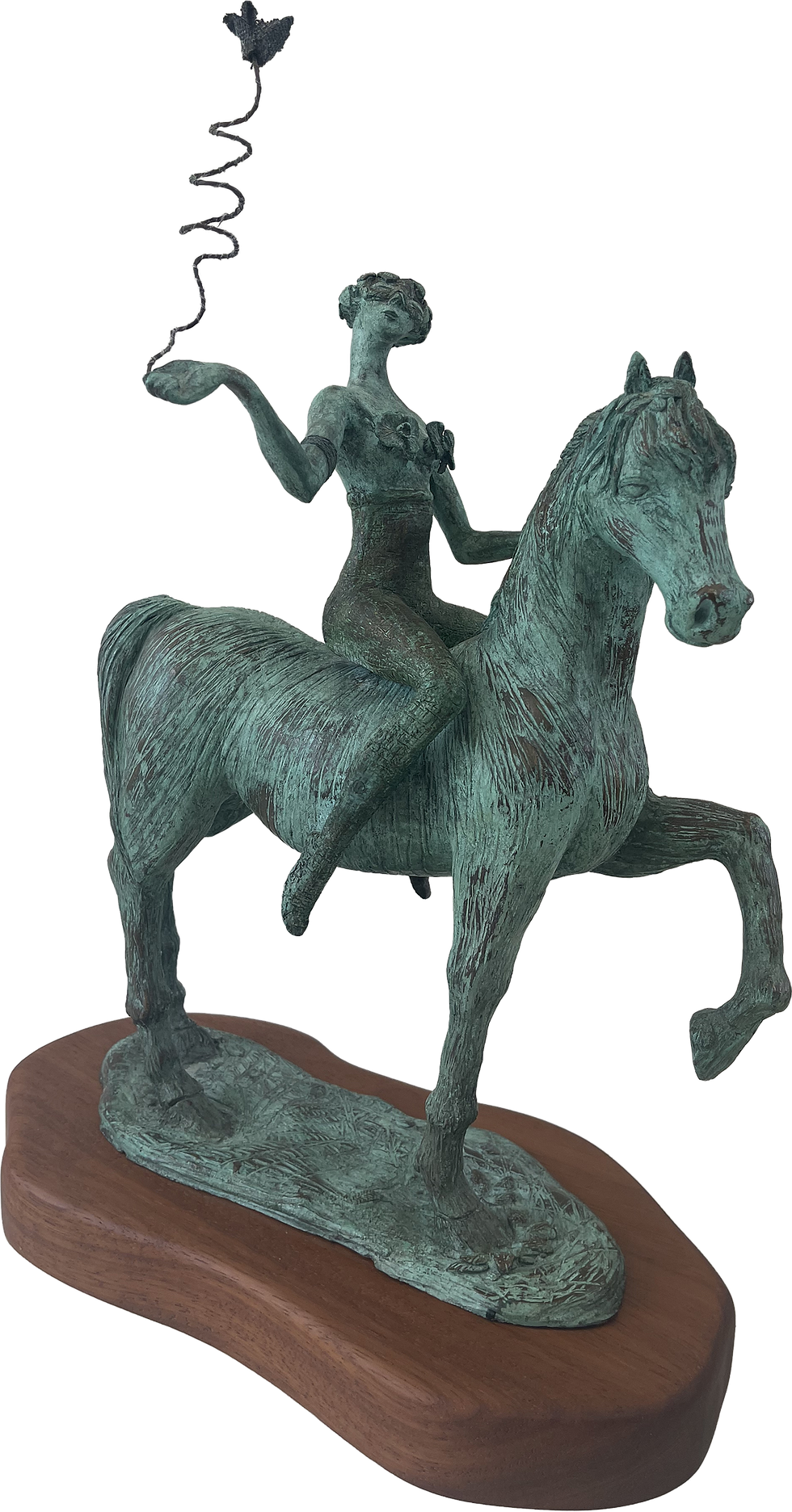 Thumbnail: THE MUSE AND HER HORSE