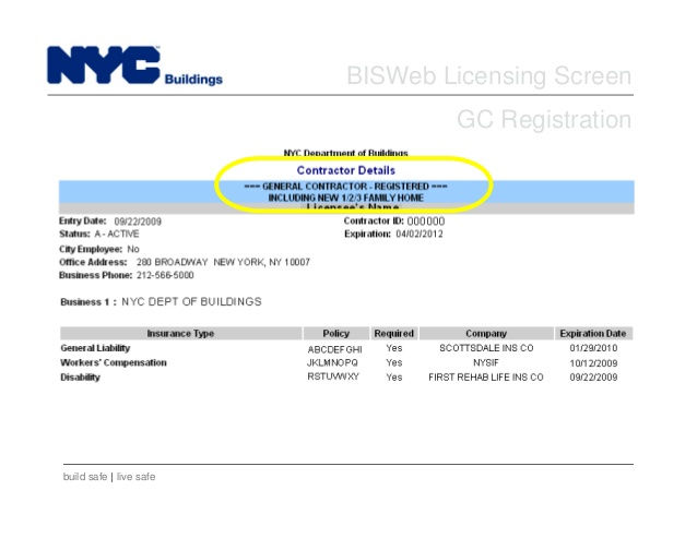 Obtain DOB tracking# for DOT & IBM#