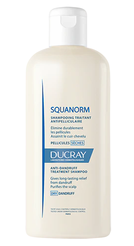 Ducray Squanorm Shampoo Caspa Seca 200ml | Farmacias Dermocutánea
