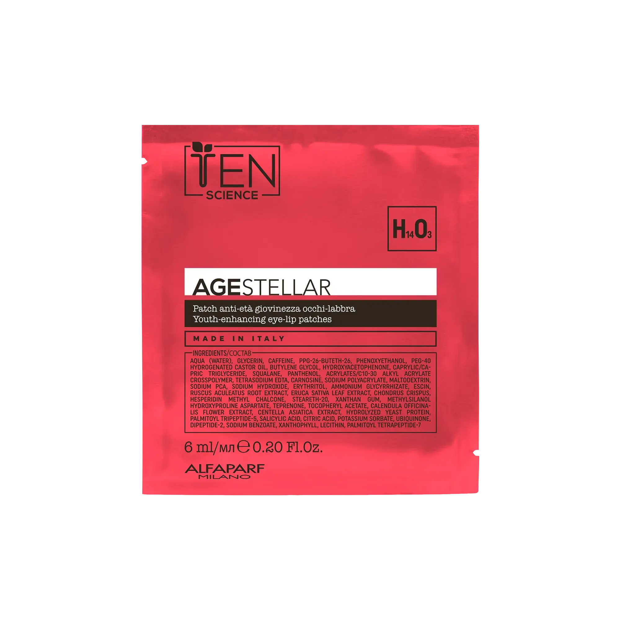 Ten Science Agestellar Parches antiedad juventud ojos-labios
